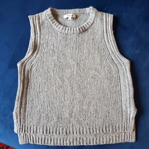 Madewell Grey Merino Wool Sweater Vest